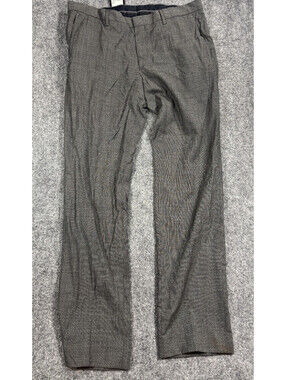 Hugo Boss Genesis 2 Men's Dress Pants 36R Black Career Business Straight Leg